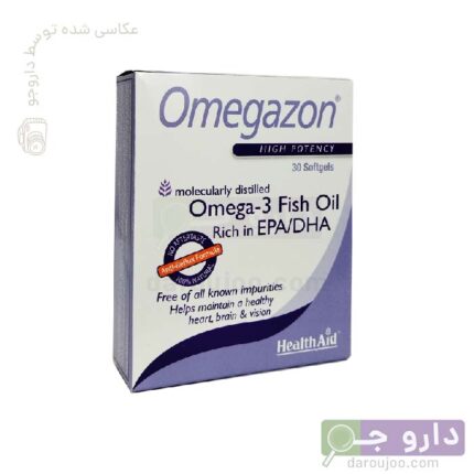 کپسول امگازون OmegaZon برند Health Aid ـ 30 عدد